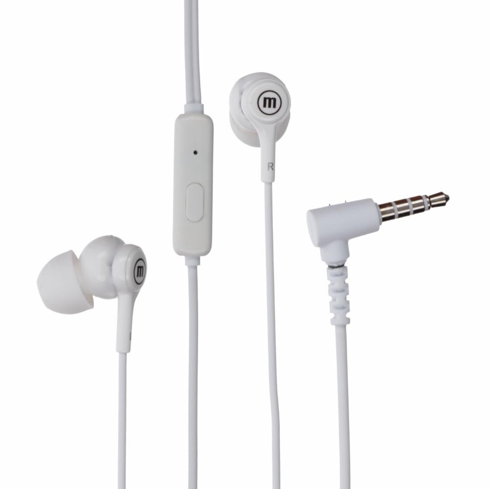 Audífonos In-Tips 348121 Maxell Con Cable Blanco 2