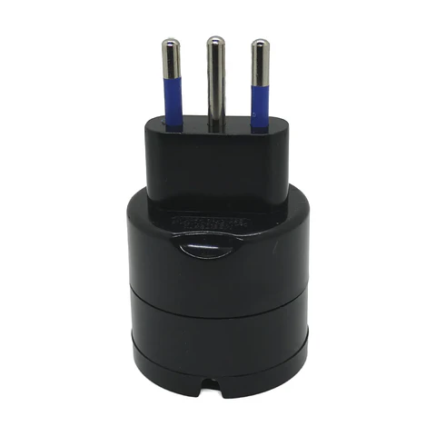 Enchufe Adaptador Schuko Negro 1500W Philco - Sello Sec