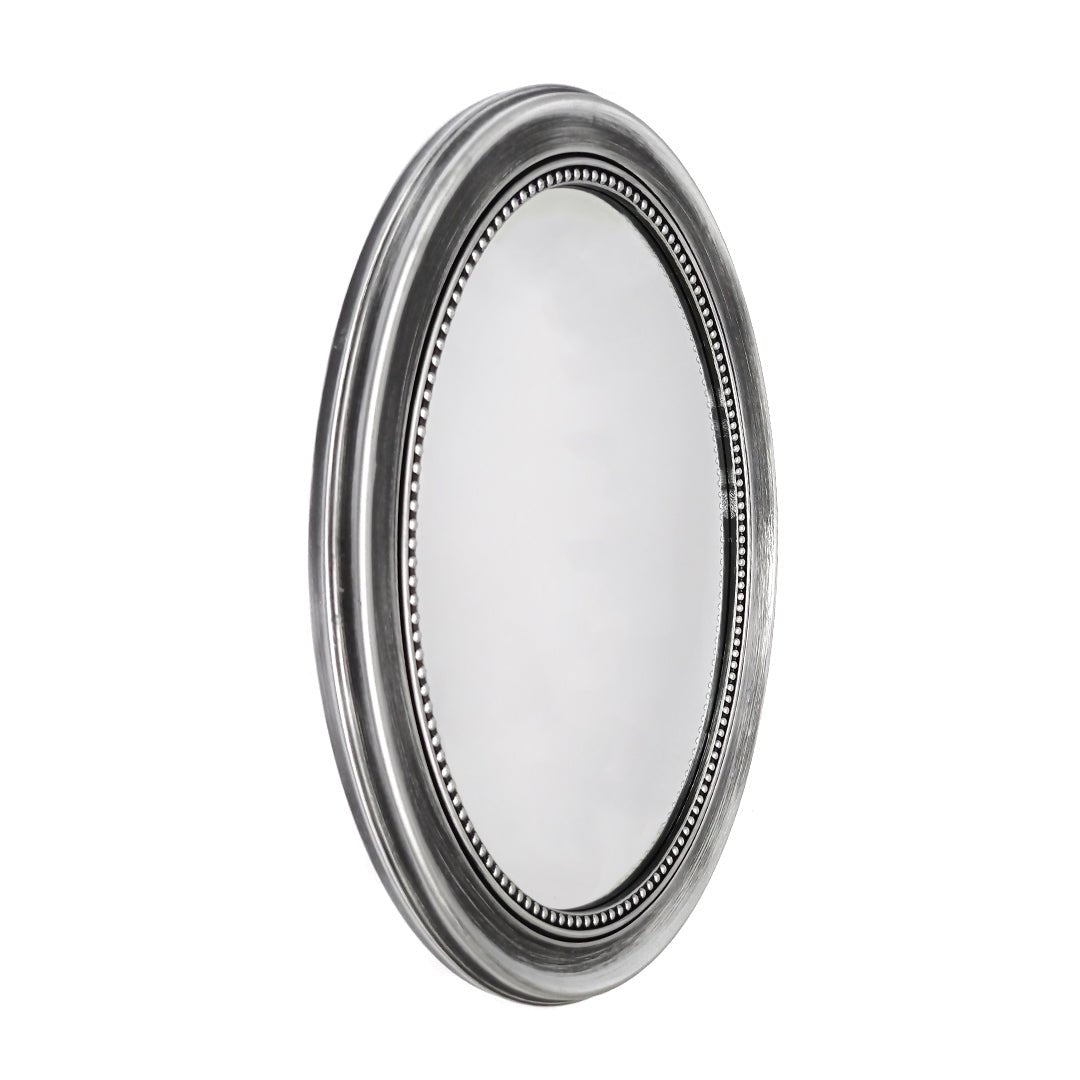 Espejo Decorativo Marco Envejecido Plateado 56X70Cm 2