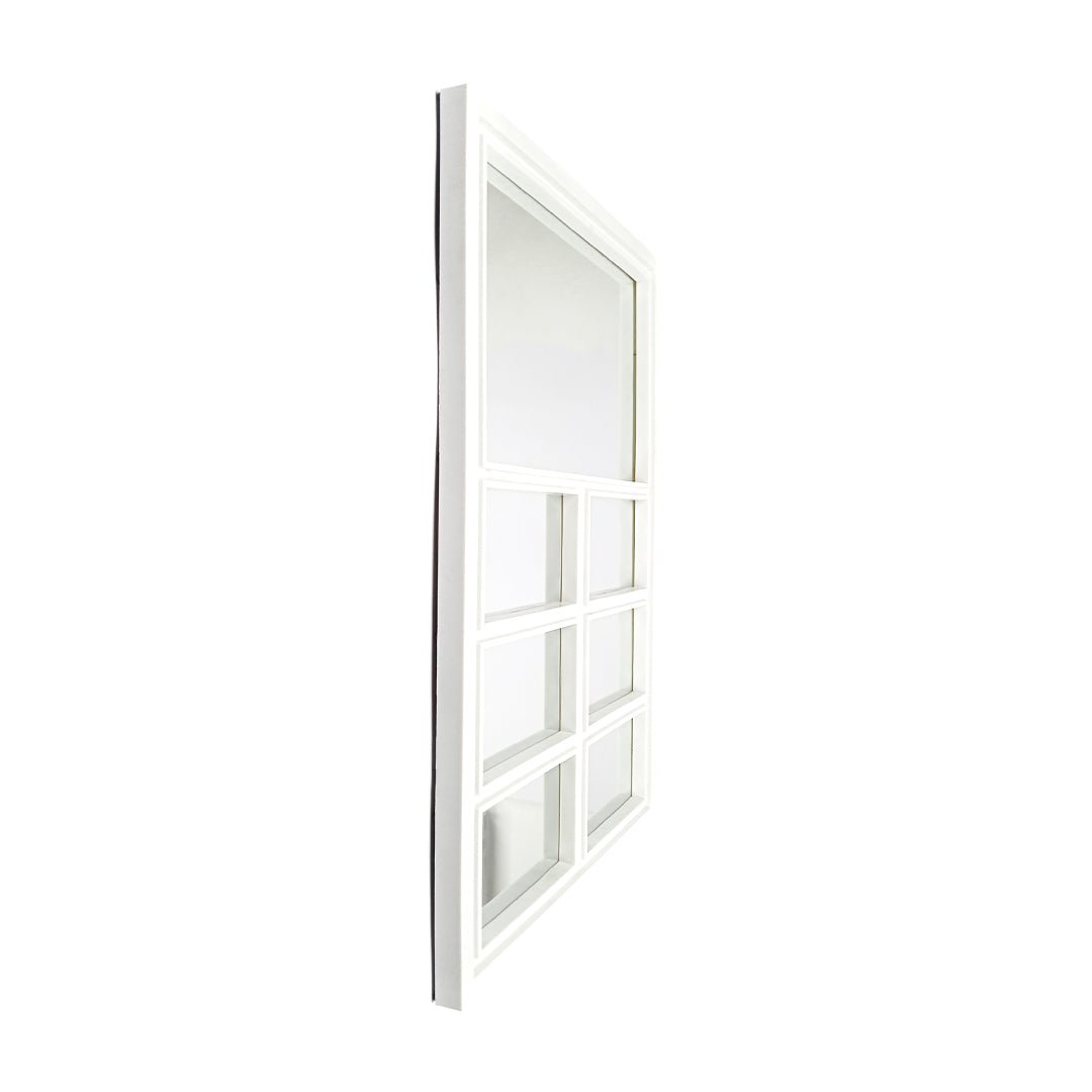 Espejo Tipo Ventana Blanco 58X37Cm 2