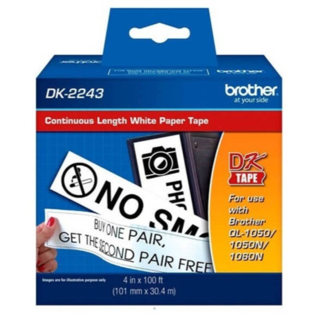 Etiqueta Adhesiva Continua Brother Dk-2243 1