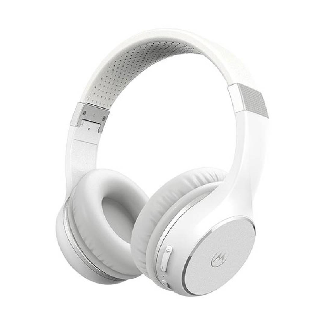Audífonos Motorola Xt220 Over-Ear Bluetooth Blanco 2