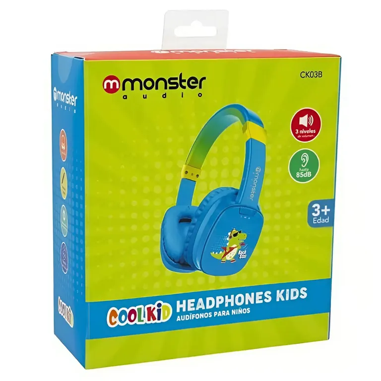 Audífonos Over-Ear Para Niños Coolkid Blue 2