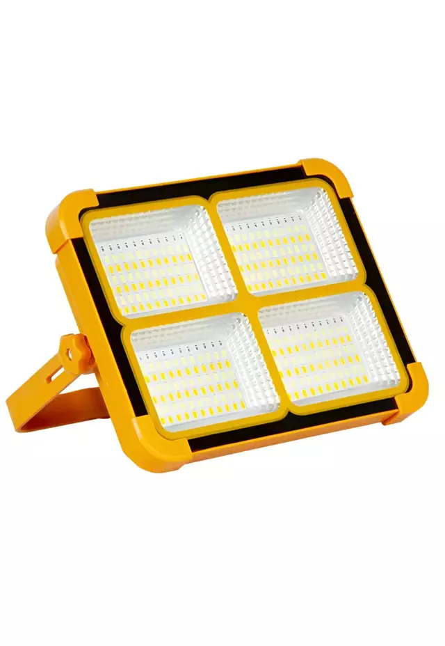 Foco Solar Portátil 100 W Con Cargador De Smartphone Usb 175096  2