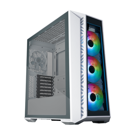 Gabinete Gamer Cooler Master Masterbox Mb520 White 1