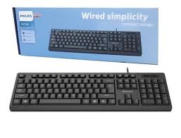 Teclado Philips Alámbrico K234 1