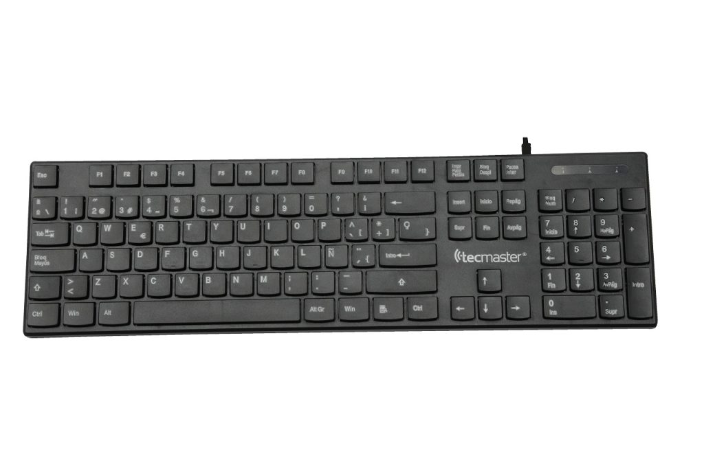 Teclado Usb Español Tm-100513 Negro Tecmaster 1