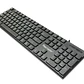 Teclado Usb Español Tm-100513 Negro Tecmaster - Miniatura 2