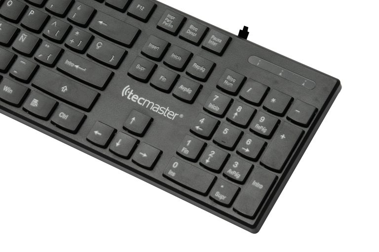 Teclado Usb Español Tm-100513 Negro Tecmaster 4