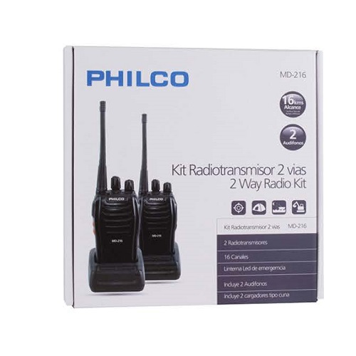 Walkie Talkie Philco Md-216 (Par) 1