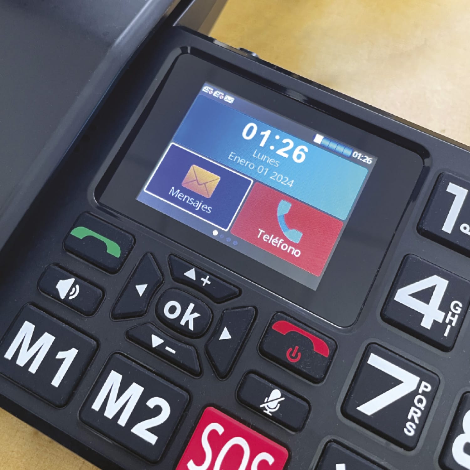 Teléfono Senior Desktop 4G  Dual Sim Mlab Mod 9940 2