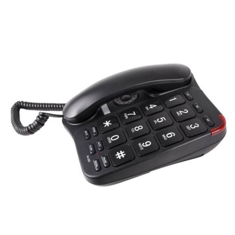 Teléfono Sobremesa Tecnolab Tl089 Black 2