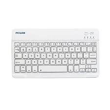 Mini Teclado Bluetooth 7 Pulgadas Philco Bk-701 White 2