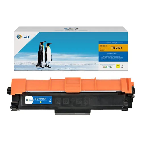 Tóner Alternativo Tn-217Y Yellow G&G 1