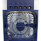 Mini Ventilador Usb De Escritorio Con Enfriador Azul Dg - Miniatura 1