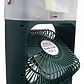 Mini Ventilador Usb De Escritorio Con Enfriador Verde Dg - Miniatura 4