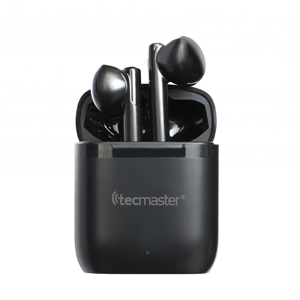 Audífono Earbuds Tws – Tipo-C, Bt Wireless  Negro Tecmaster 1