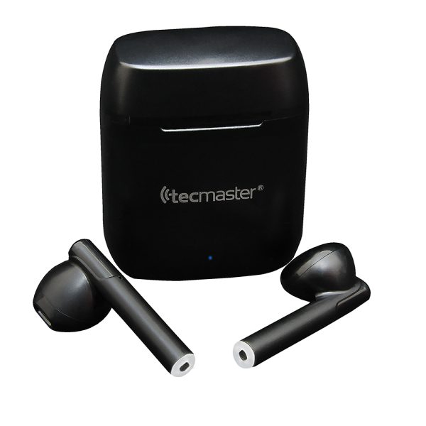 Audífono Earbuds Tws – Tipo-C, Bt Wireless  Negro Tecmaster 2
