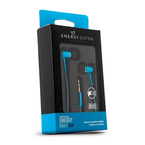 Audífono Energy Sistem Urban 2 - Cyan 