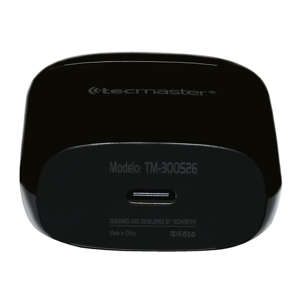 Audífono Earbuds Tws – Tipo-C, Bt Wireless  Negro Tecmaster 3