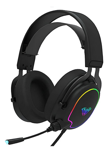 Audífono Gamer Aula 3,5 + Usb Rgb Stereo F606 1
