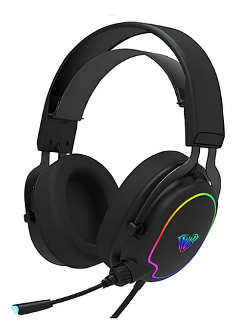 Audífono Gamer Aula 3,5 + Usb Rgb Stereo F606