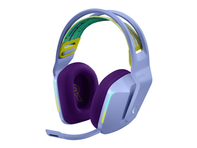 Audifono Gamer Logitech G733 Lila 1