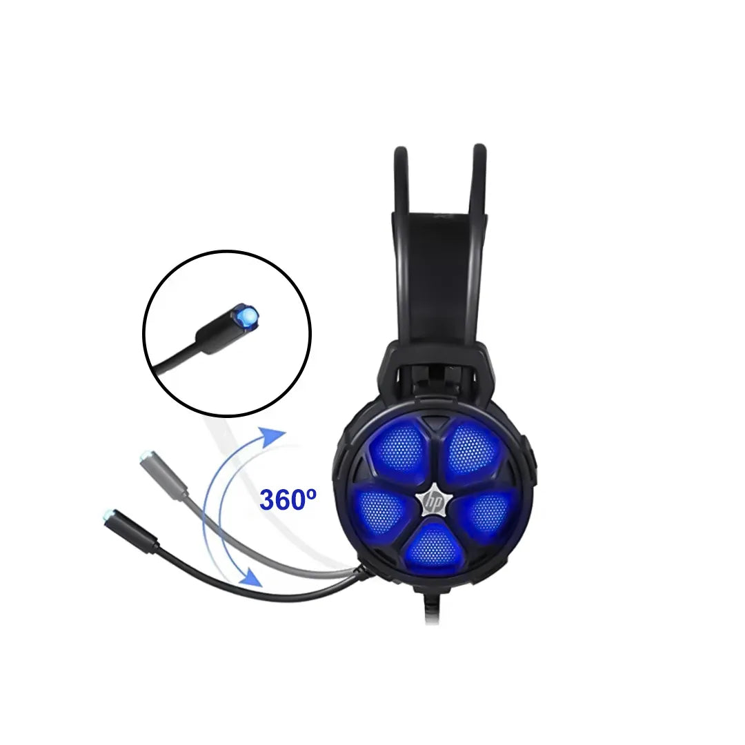 Audífono Gamer Hp H400 Pc Laptop 3,5 4