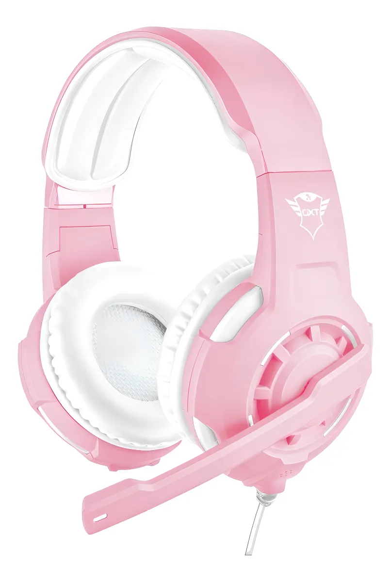 Audifono Gaming Trust Radius Pink Gxt310P 1