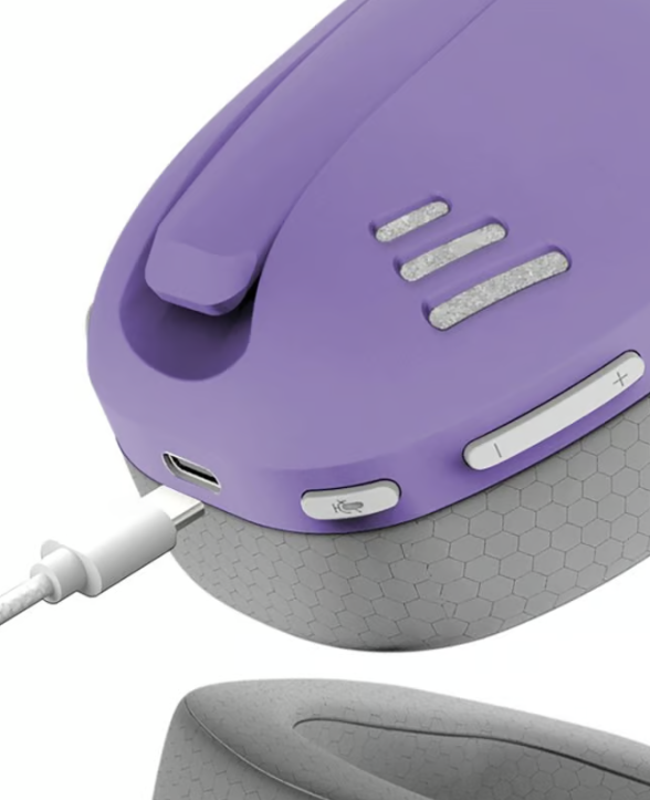 Audífono Ire H848Pl Purpura Wireless Redragon 3