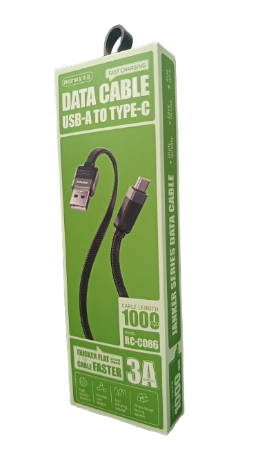 Cable Usb A Tipo/C Rc-C086 Black Remax 2