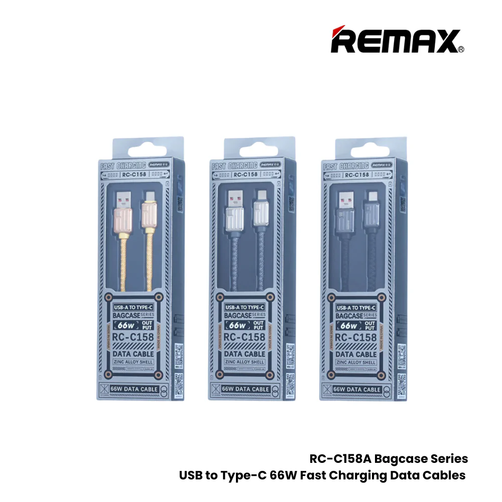 Cable Usb A Tipo/C Rc-C158 66W Gray Zinc Alloy Remax  3