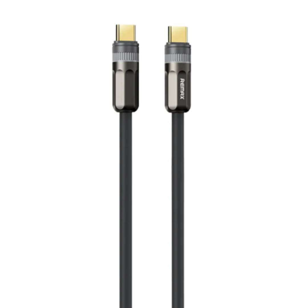 Cable Usb Tipo C A Tipo C 60W Cofruite Rc-C063 Black Remax 1