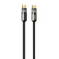 Cable Usb Tipo C A Tipo C 60W Cofruite Rc-C063 Black Remax - Miniatura 1