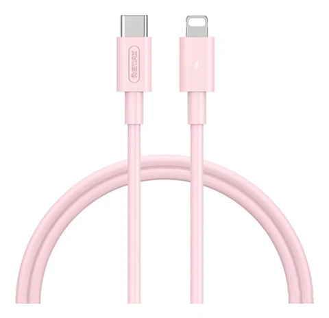 Cable Usb Tipo/C A Lightning 20W 1Mt Pink Rc-175I Remax 