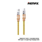 Cable Usb Tipo/C A Lightning 30W Rc-C129 Gold Remax - Miniatura 1