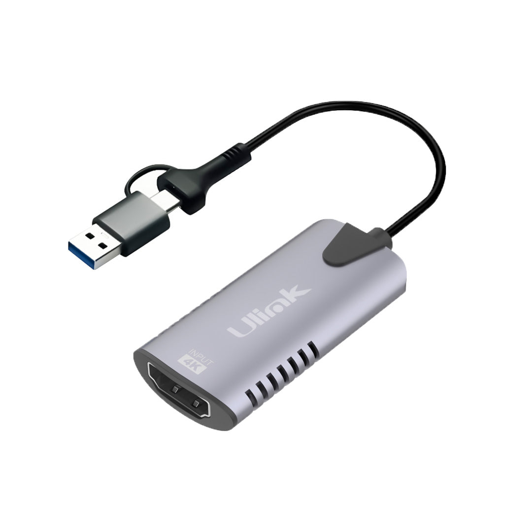 Tarjeta Capturadora De Video Hdmi 4K A Usb C/Usb3.0 / Ulink 1