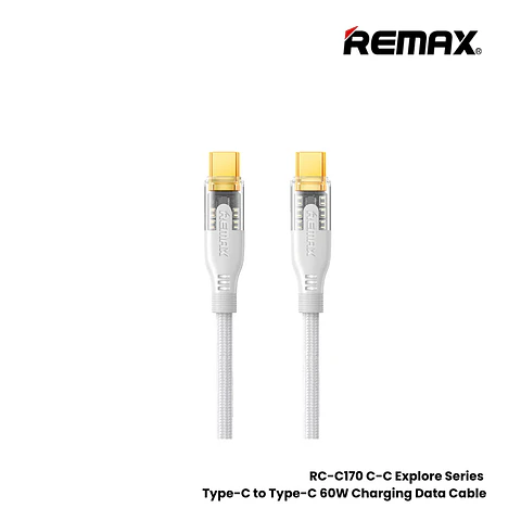 Cable Usb Tipo/C A Tipo/C 60 W Rc-C170 White Remax