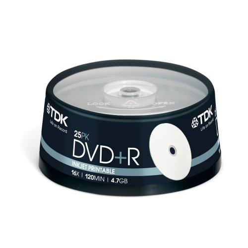 Tdk Disco Blue Ray 25Gb Pack 25 Unidades Imprimible  1