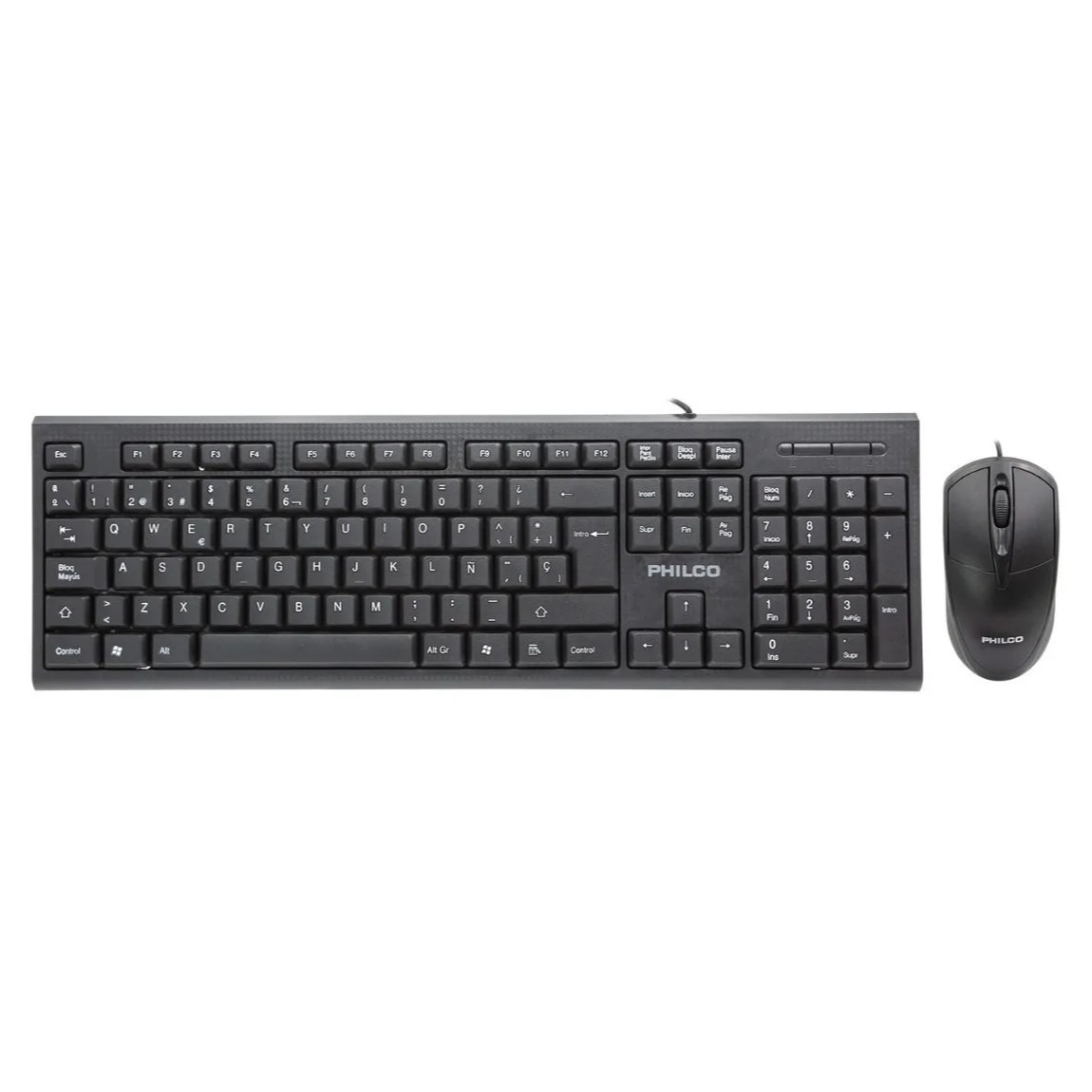 Teclado + Mouse Alambrico K4500 Philco 1