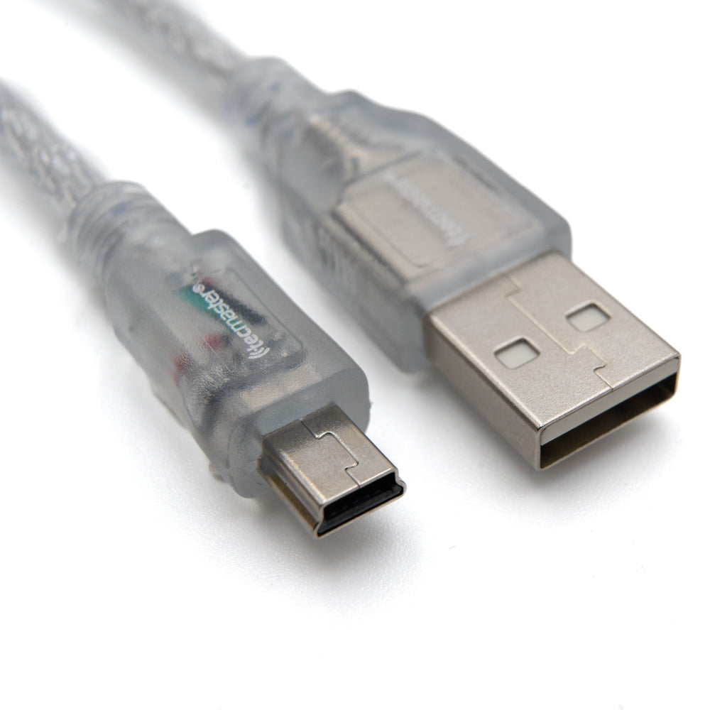 Cable Usb-A 2.0 Macho A Mini B-Macho 1,8 Mtrs Tecmaster 1