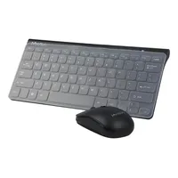 Teclado + Mouse Inalambrico Mini4000 Negro Meetion 2