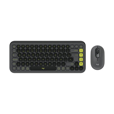 Teclado Bluetooth  + Mouse Esp Grafito Pop Icon  Logitech