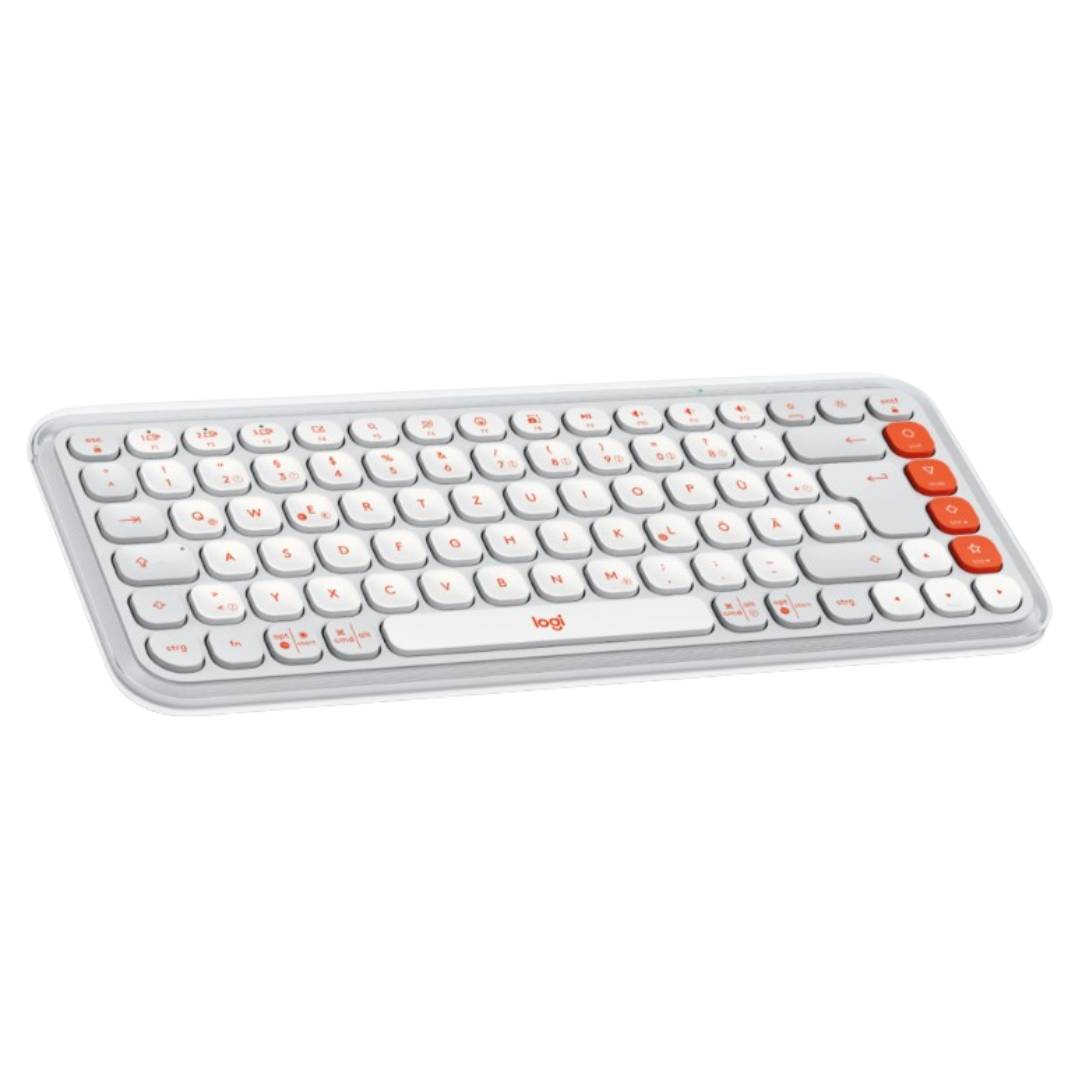 Teclado Bluetooth  + Mouse Esp Blanco Pop Icon  Logitech 4