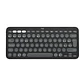 Teclado Bluetooth Logitech Pebble Keys 2 K380S, Color Grafito (Es) - Miniatura 1