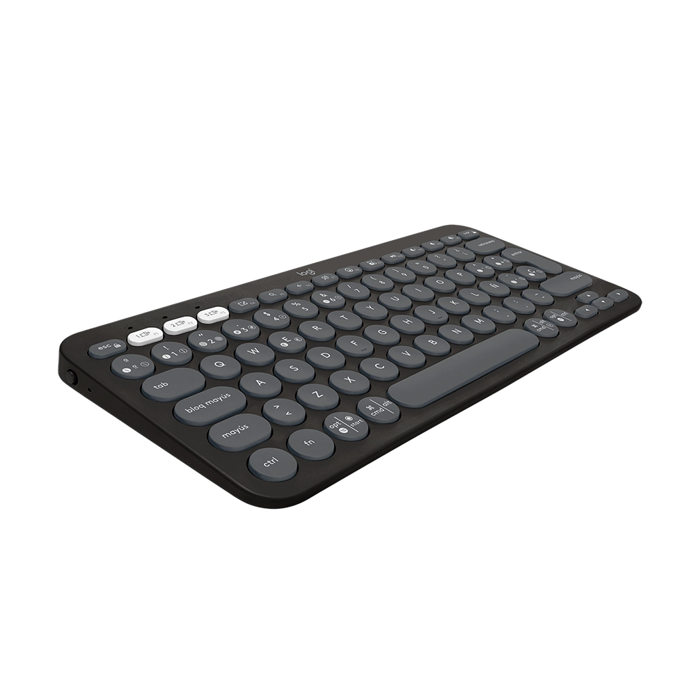 Teclado Bluetooth Logitech Pebble Keys 2 K380S, Color Grafito (Es) 2