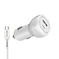 Cargador De Auto Qc+Pd20W C/Cable Usb C Color Blanco / Mod. Bl-Chcr20W - Miniatura 1