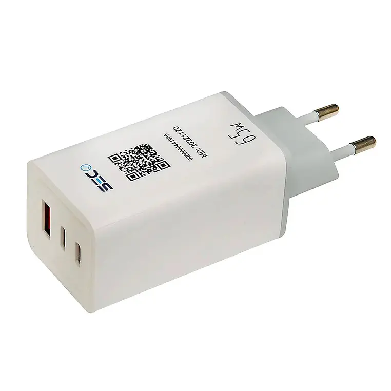 Cargador De Pared 2 Puertos Usb C - Usb C  200541Tecmaster 1
