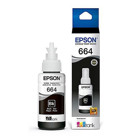 Tinta Original Epson T664 Bk (T664120) 1