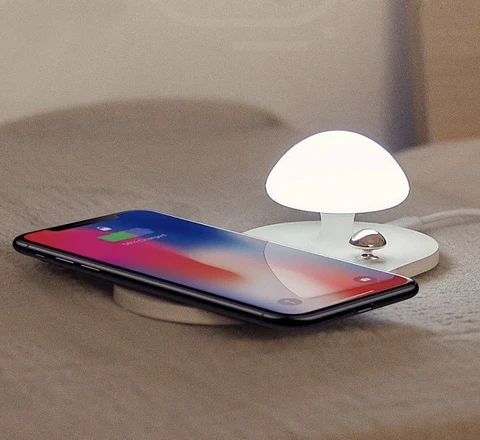 Cargador Inalambrico C/Lampara Wxmgd-02 Baseus